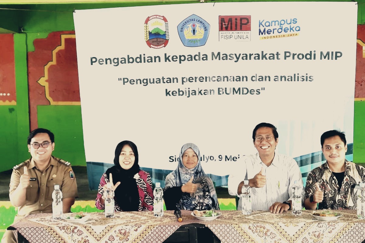 Read more about the article Prodi MIP FISIP Unila Gelar Pengabdian Kepada Masyarakat